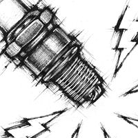 200x200 Spark Plug - Spark Plug Drawing