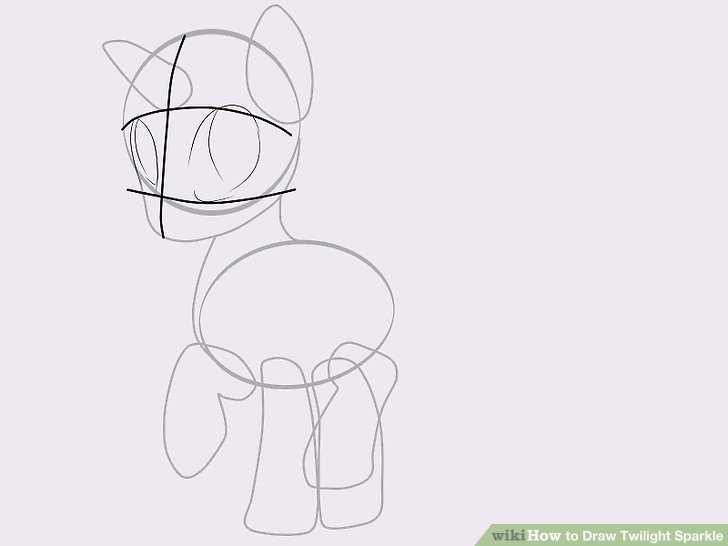728x546 How To Draw Twilight Sparkle - Sparkle Drawing