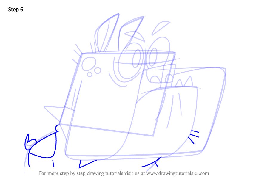 848x602 Learn How To Draw Sparkles From Grojband - Sparkles Drawing