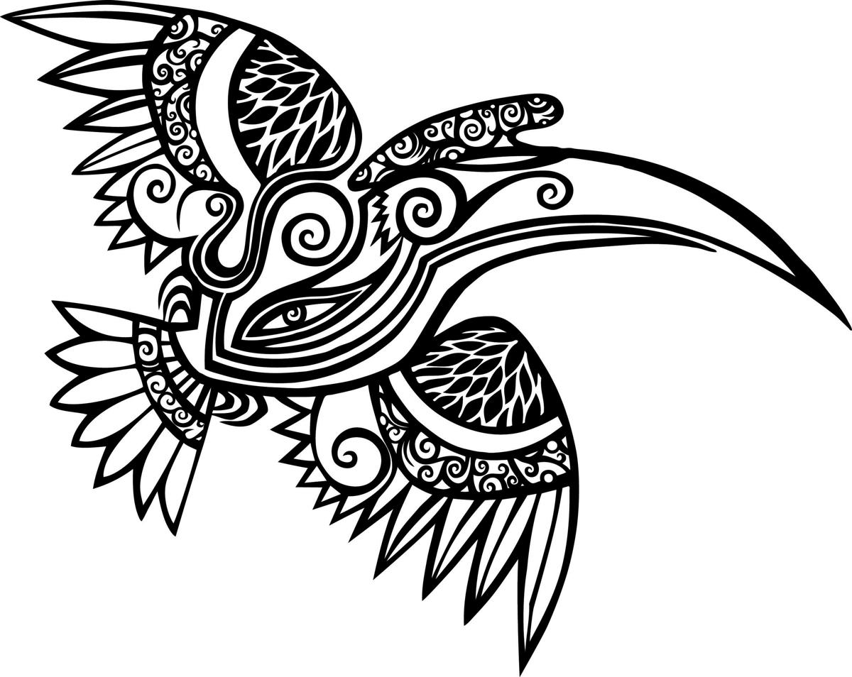 1200x954 Sparrow Drawing Tattoo - Sparrow Drawing Tattoo