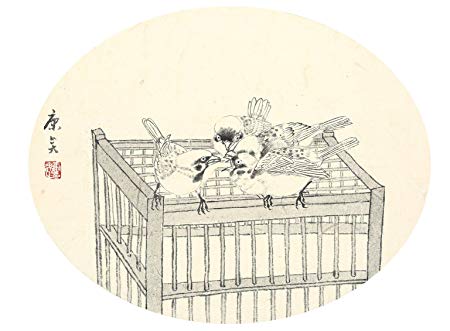 450x331 Sparrow Line - Sparrow Line Drawing