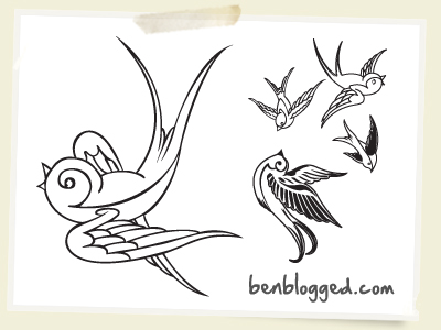 400x300 Birds Tattoos For You Sparrow Tattoo Designs For Men - Sparrow Tattoo Drawing