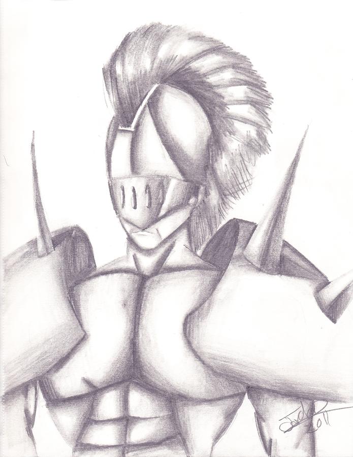 695x900 Spartan Drawing - Spartan Drawing