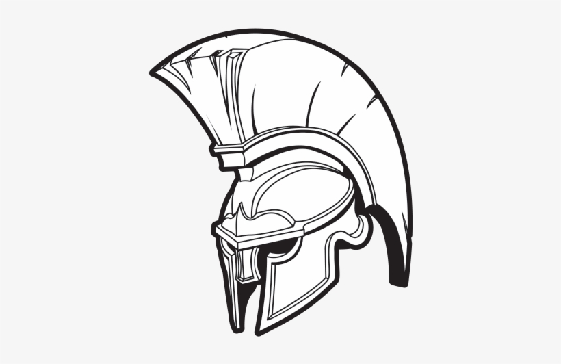 820x532 spartan helmet drawing - Spartan Helmet Drawing