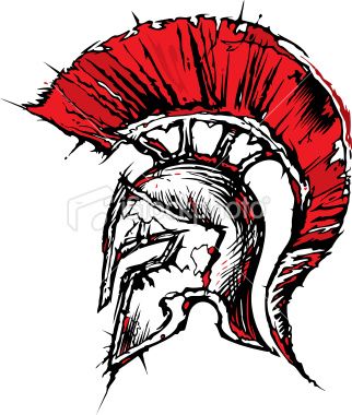 322x380 Huge Collection Of 'gladiator Helmet Drawing' Download More Than - Spartan Helmet Drawing