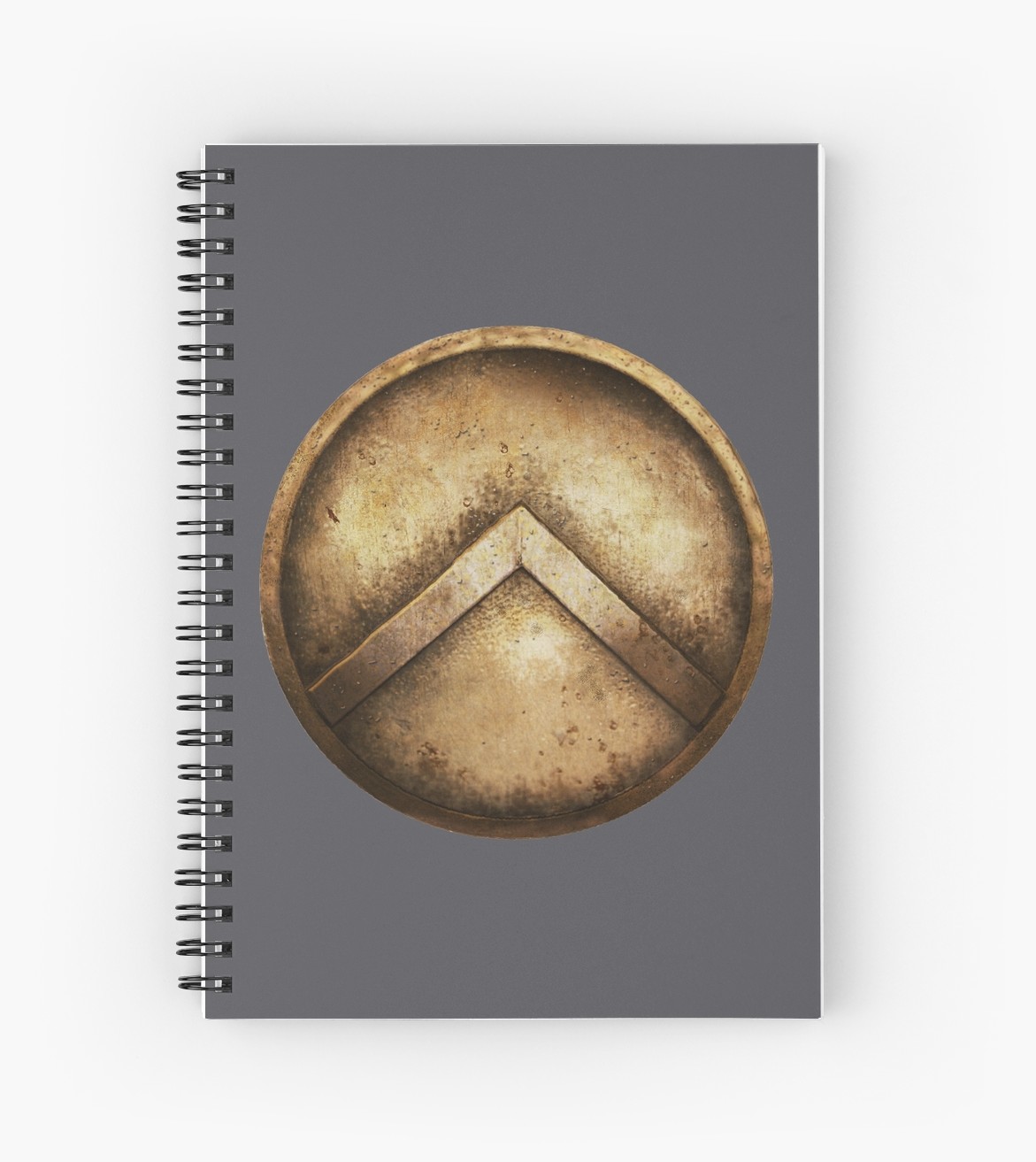 1171x1313 spartan shield spiral notebooks - Spartan Shield Drawing