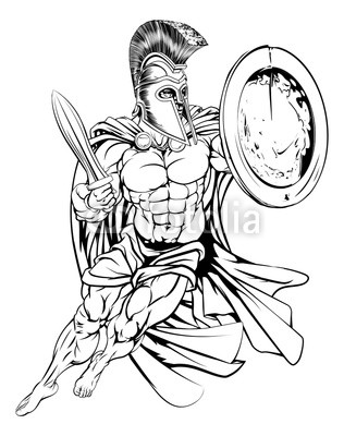316x400 greek spartan warrior buy photos ap images detailview - Spartan Soldier Drawing