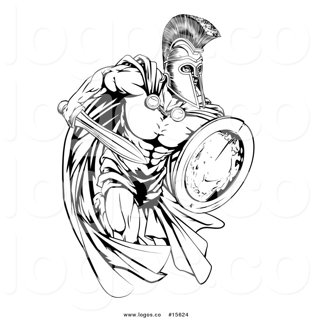 Spartan Warrior Drawing at Explore collection of