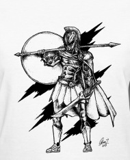 190x234 Full Blooded Warrior Spartan Women - Spartan Warrior Drawing