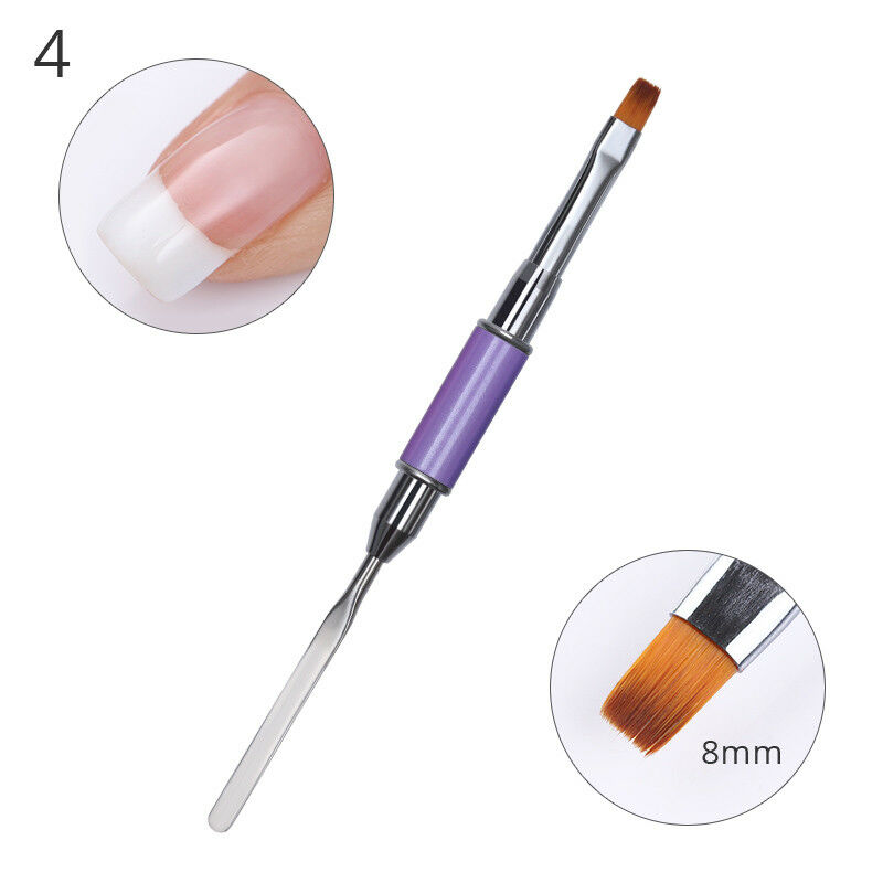 800x800 Dual Ended Acrylic Drawing Liner Uv Gel Brush Pen Spatula Nail Art - Spatula Drawing