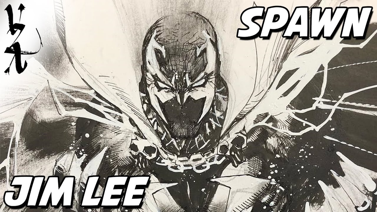 1280x720 Jim Lee Drawing Spawn - Spawn Drawings