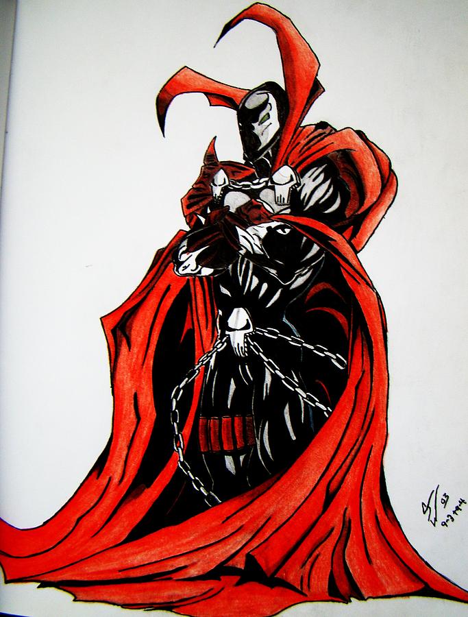 683x900 Spawn Drawing - Spawn Drawings