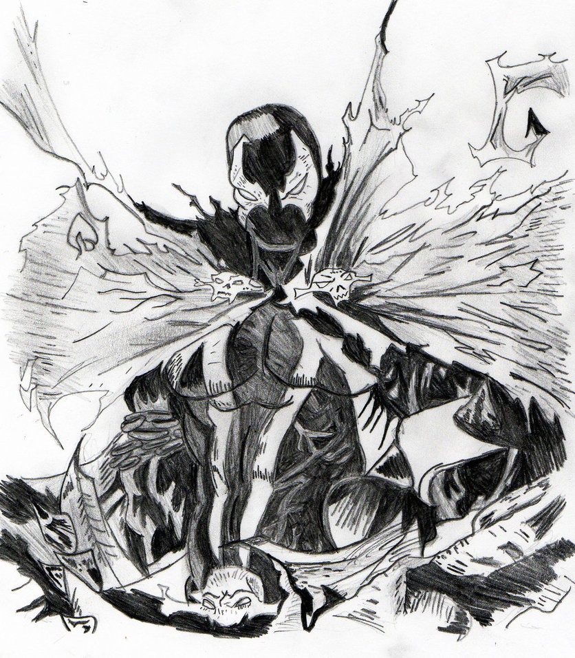 836x956 Spawn Drawing For Free Download - Spawn Drawings