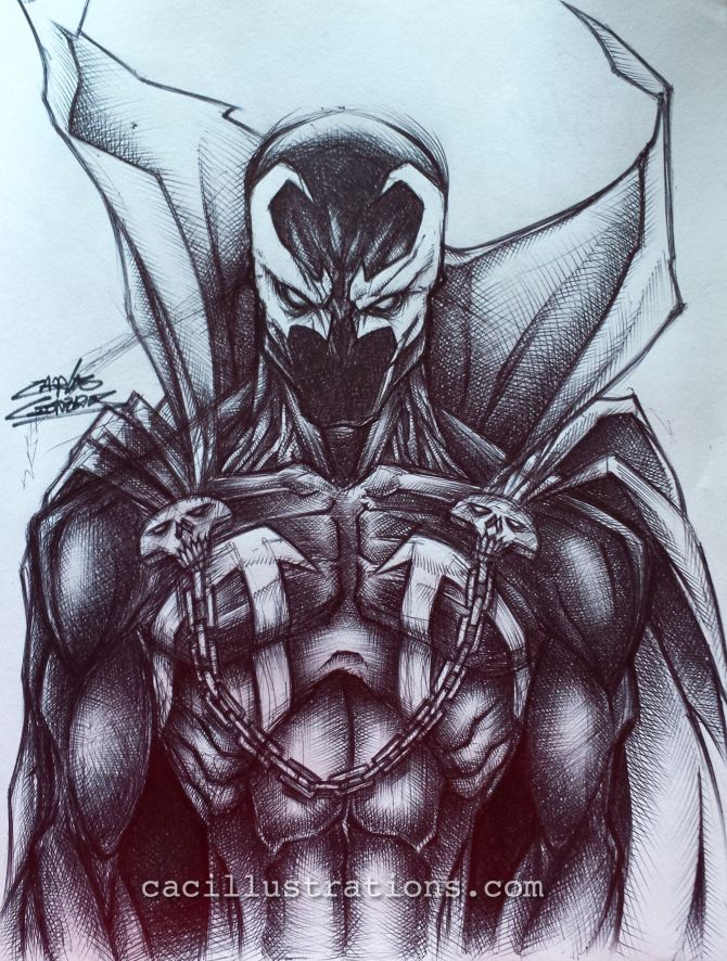 670x886 Spawn Sketch Sketch Pad Spawn, Sketches, Drawings - Spawn Drawings