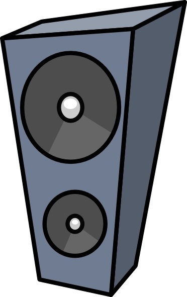 372x591 cartoon speaker clip art free vector in open office drawing - Speaker Drawing