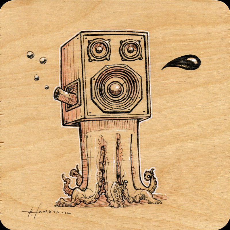 800x800 speaker of da house - Speaker Drawing