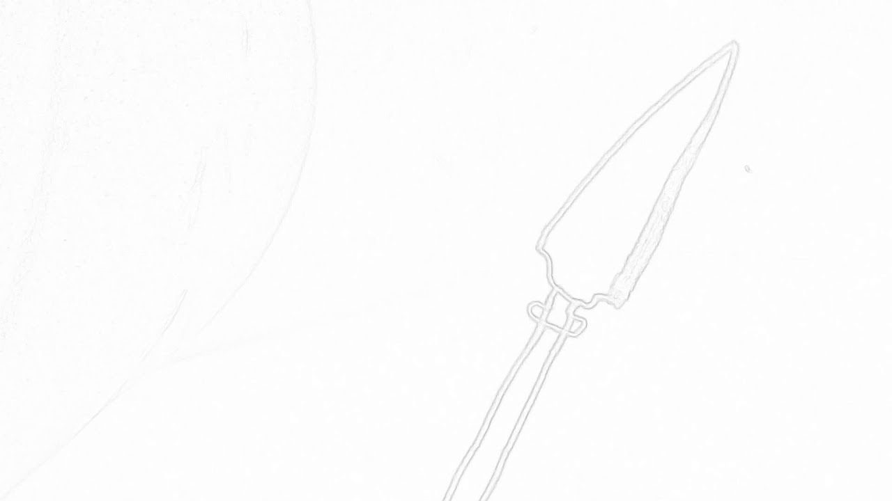 1280x720 how to draw a spear - Spear Drawing
