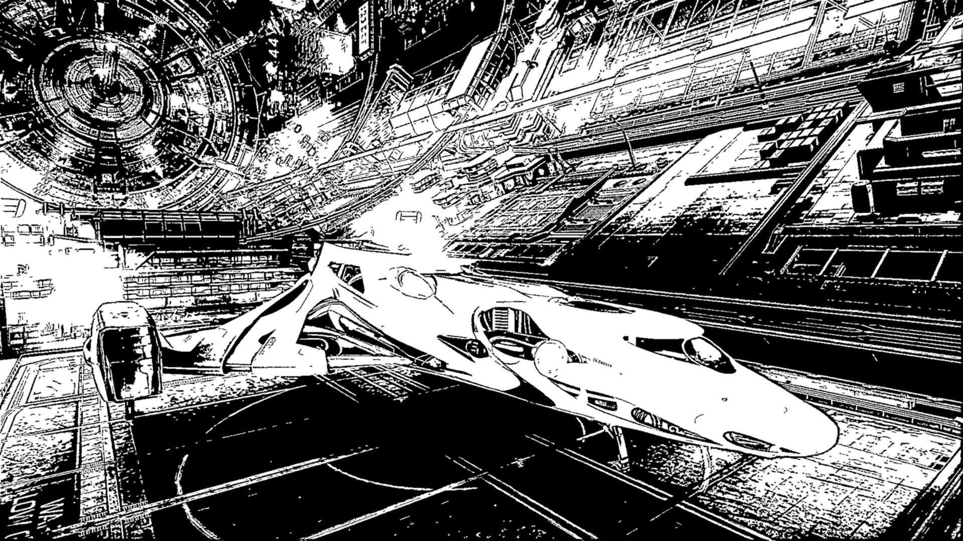 1920x1080 took a screenshot of my ship - Special Effects Drawing