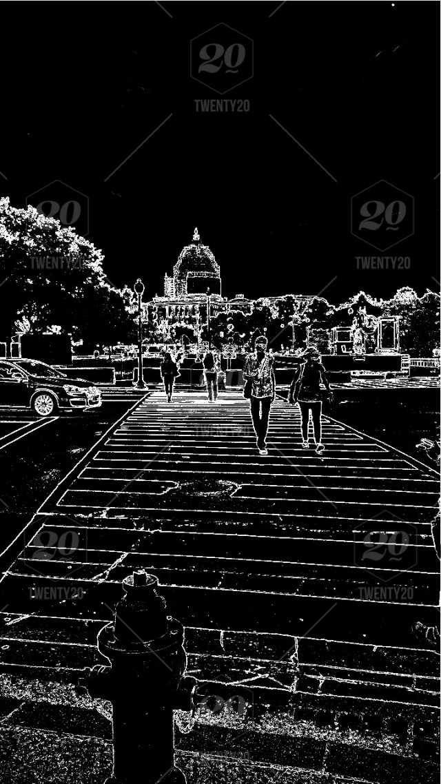640x1138 us capitol, building, washington dc, special effects, black - Special Effects Drawing
