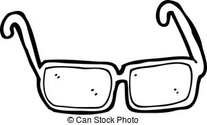 300x182 cartoon spectacles vectors - Spectacles Drawing