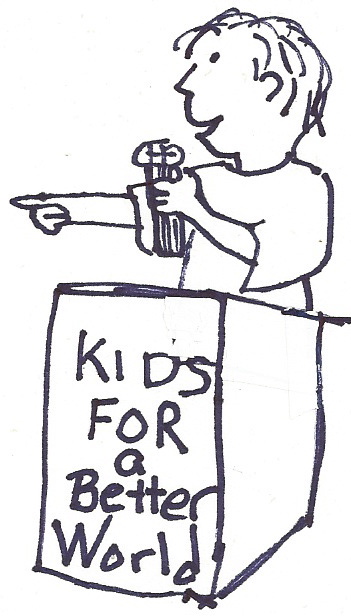 351x616 speech kids write! - Speech Drawing