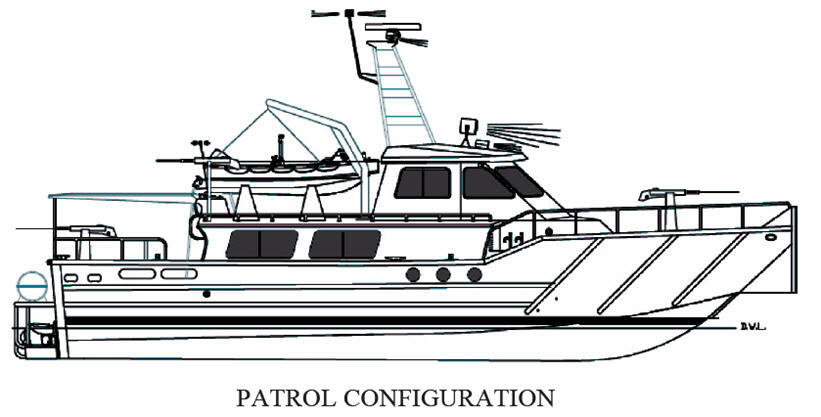 821x417 kingston high speed aluminum patrol boats and crew boat - Speed Boat Drawing