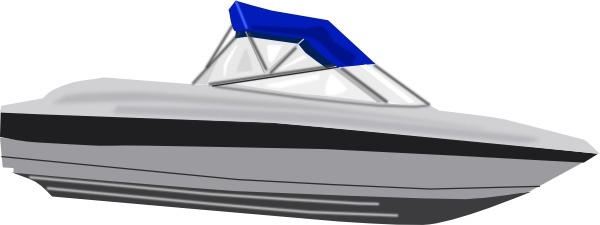 600x225 speed boat clip art free vector in open office drawing - Speed Boat Drawing