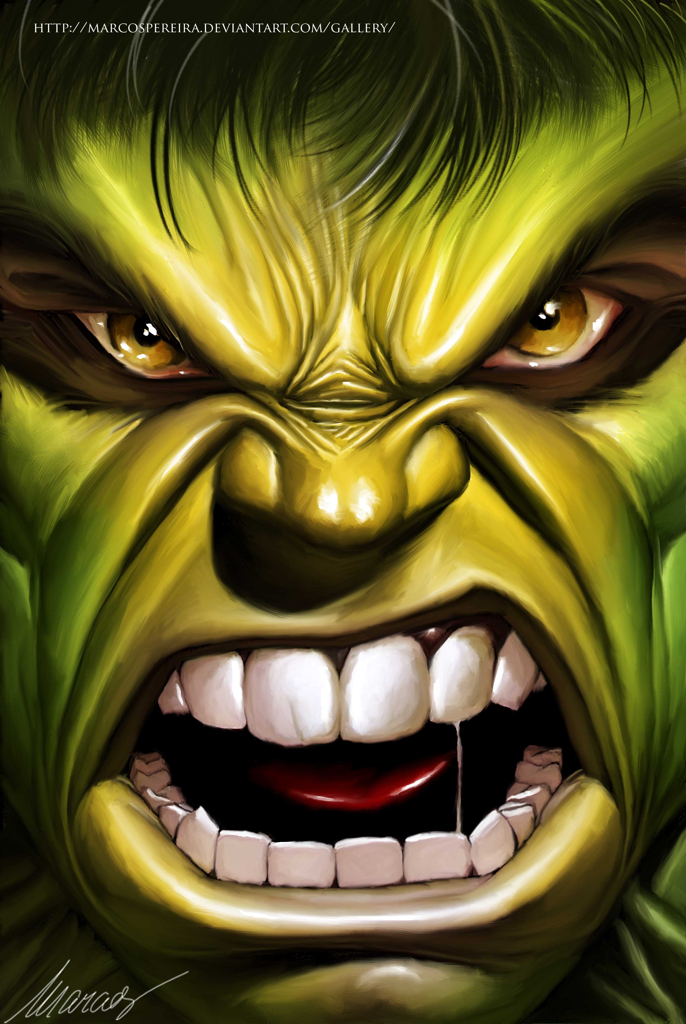 2638x3937 the hulk speed drawing - Speed Drawing