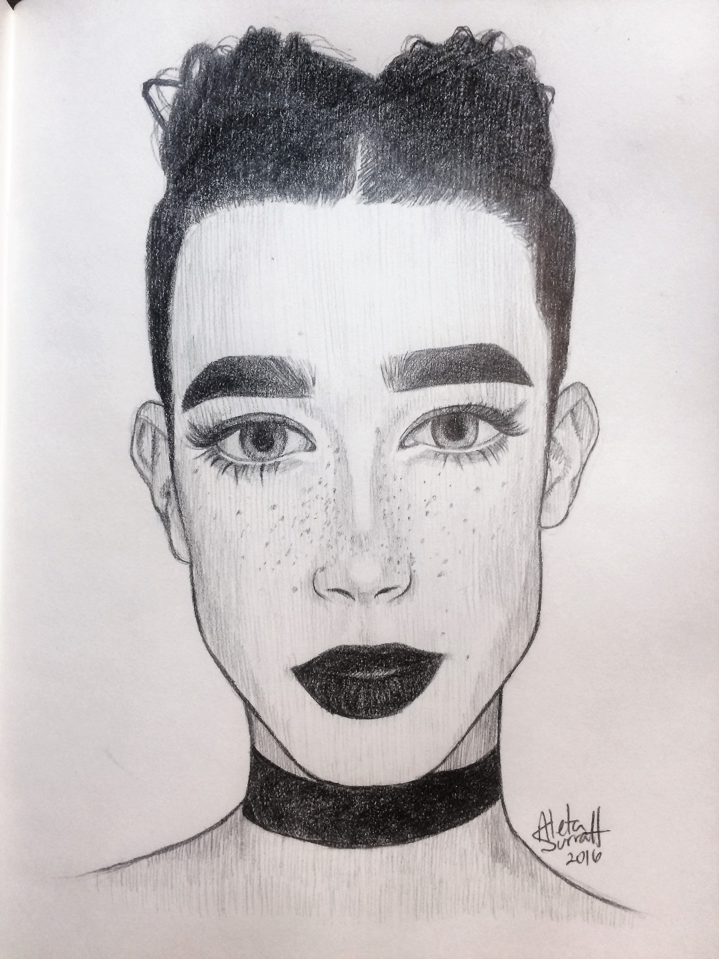 2448x3264 video james charles speed drawing odyssey drawings, art - Speed Drawing