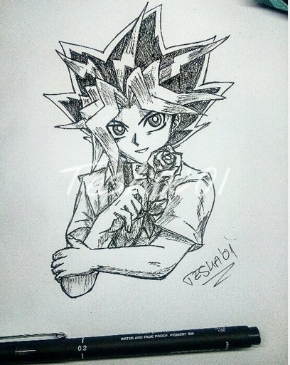408x512 yami from yu gi oh! season speed drawing anime amino - Speed Drawing