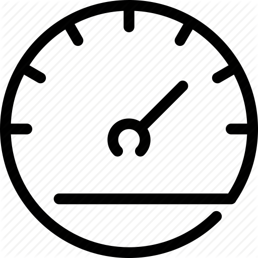 512x512 automobile, car, clock, drive, race, speed, speedometer icon - Speedometer Drawing