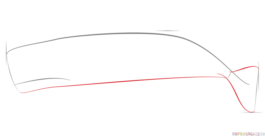 900x463 How To Draw A Sperm Whale Draw Tutorials - Sperm Whale Line Drawing