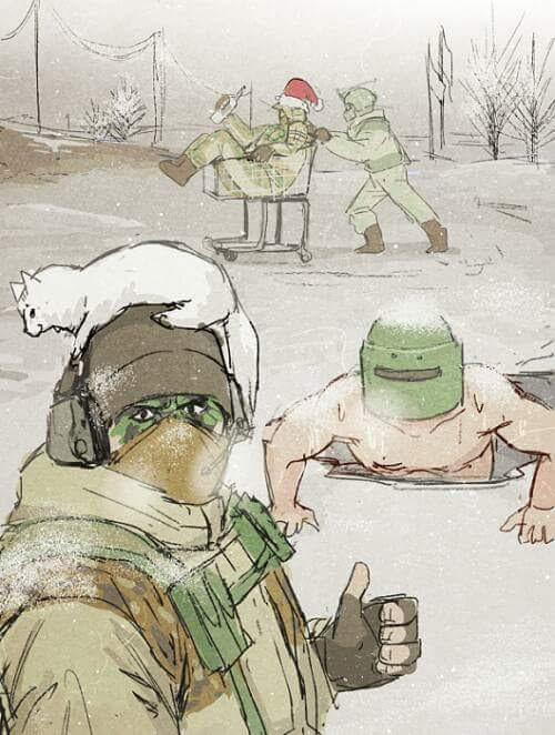 500x662 Spetsnaz Bois - Spetsnaz Drawing