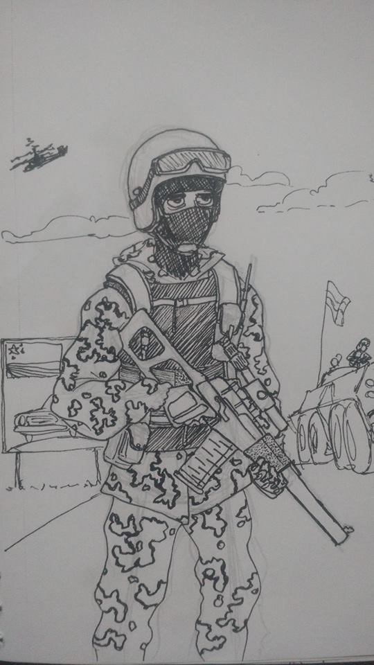 540x960 Spetsnaz - Spetsnaz Drawing
