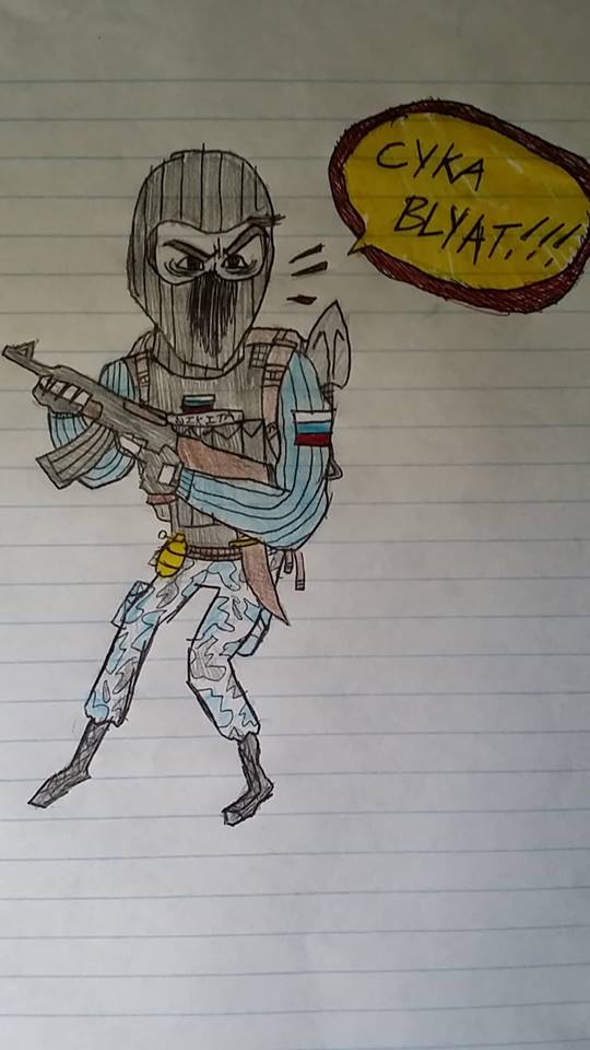 540x960 Winter Spetsnaz Soldier - Spetsnaz Drawing