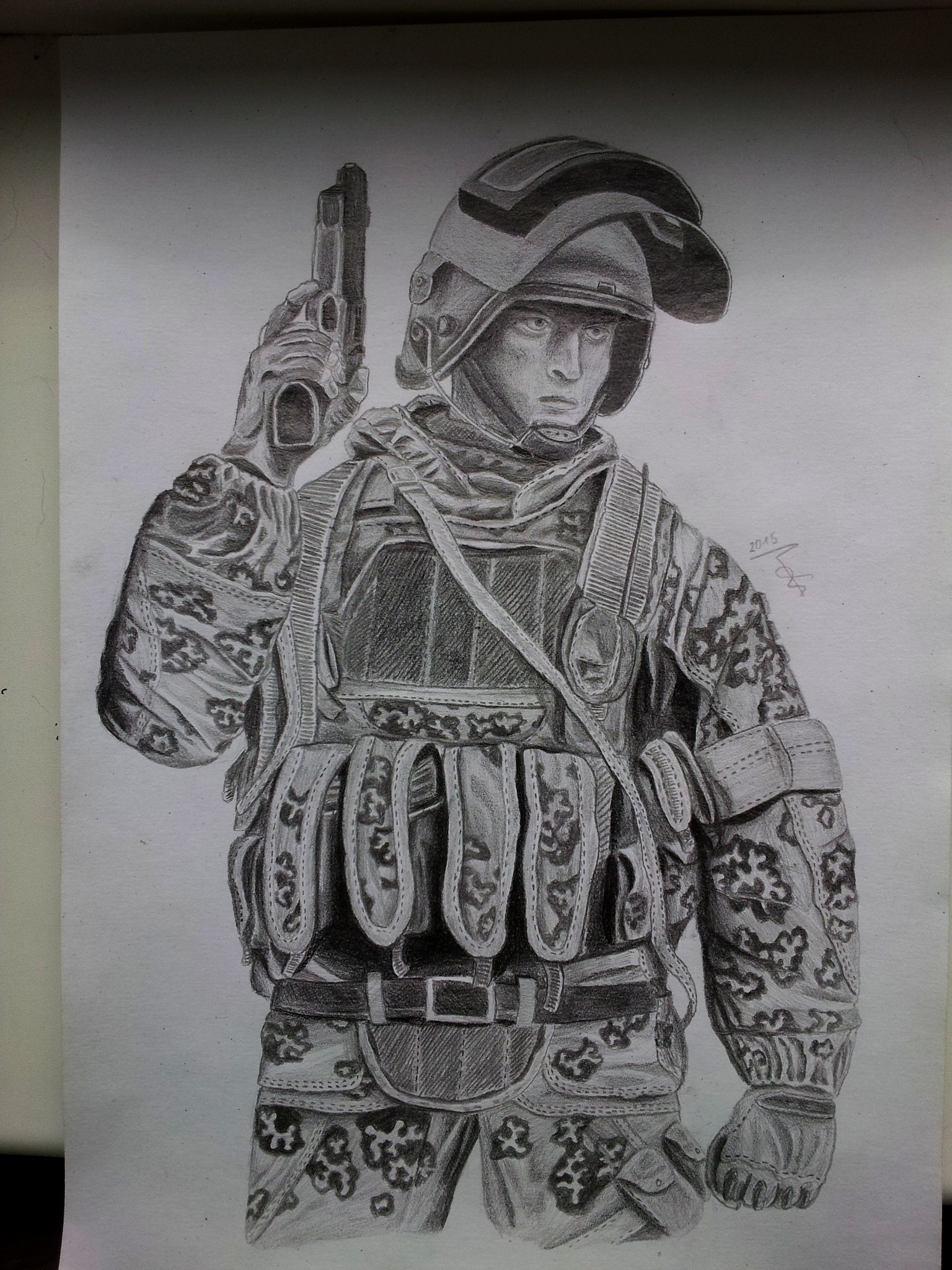 1536x2048 Spetsnaz Drawing - Spetsnaz Drawing