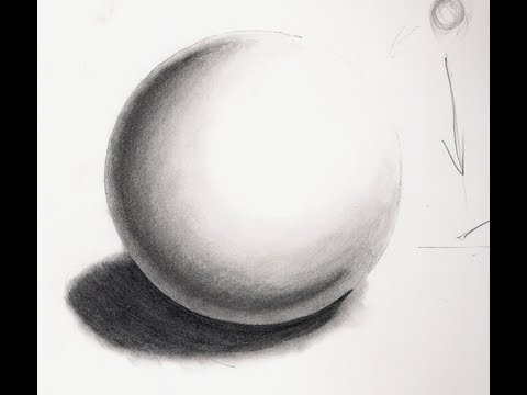 480x360 realistic drawing tutorial how to draw a sphere - Sphere Drawing