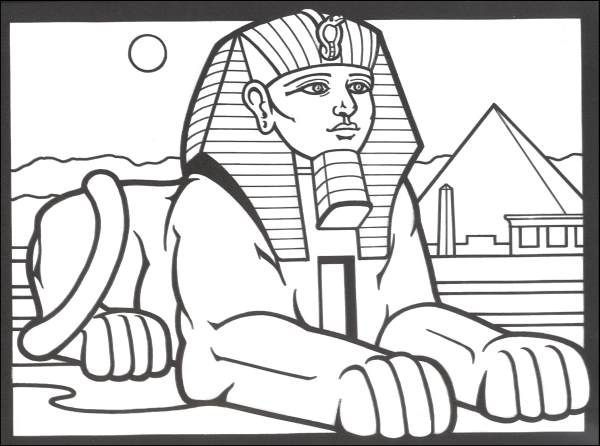 600x446 The Exotic Beauty And Splendor Of Ancient Egypt Spring To Life - Sphinx Drawing
