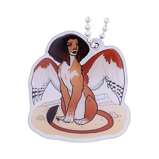 512x512 Hidden Creatures Travel Tag Sphinx - Sphinx Mythical Creature Drawing
