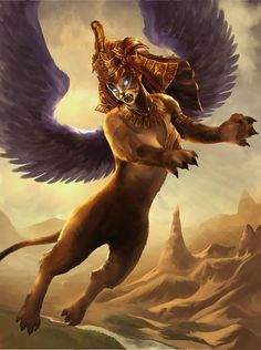 236x316 best sphinx images sphynx, fantasy creatures, monsters - Sphinx Mythical Creature Drawing