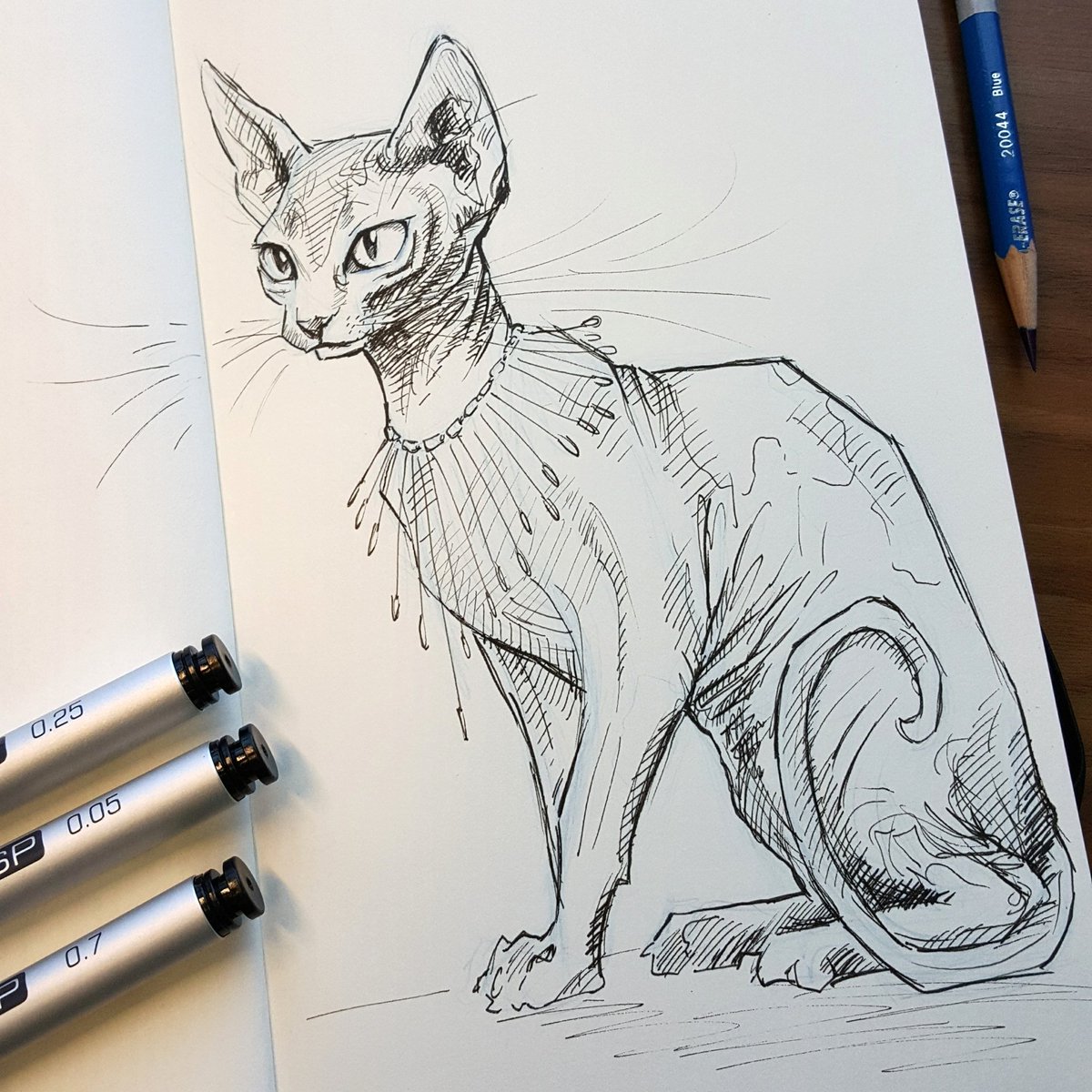 1200x1200 on twitter sphynx cat bein' all fancy - Sphynx Cat Drawing