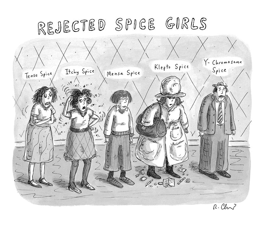 899x774 Rejected Spice Girls Drawing - Spice Drawing