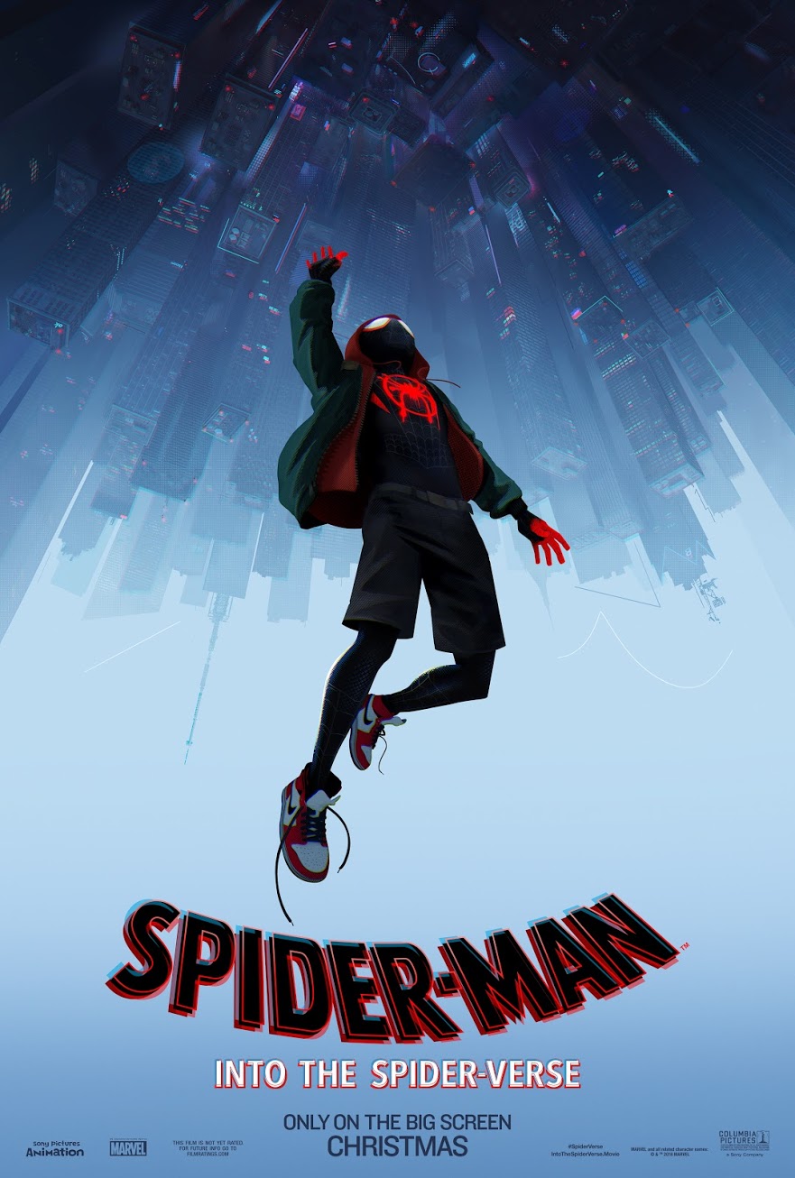 881x1306 spider man into the spider verse' is a web of visuals - Spider Drawing Email