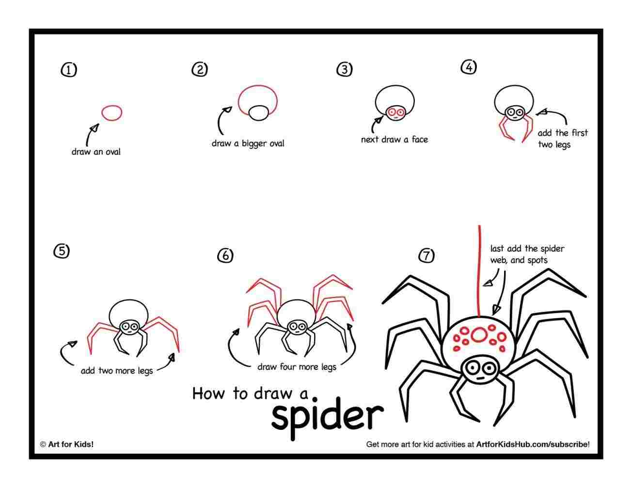 1304x1007 Spider Drawing For Kids - Spider Drawing For Kids