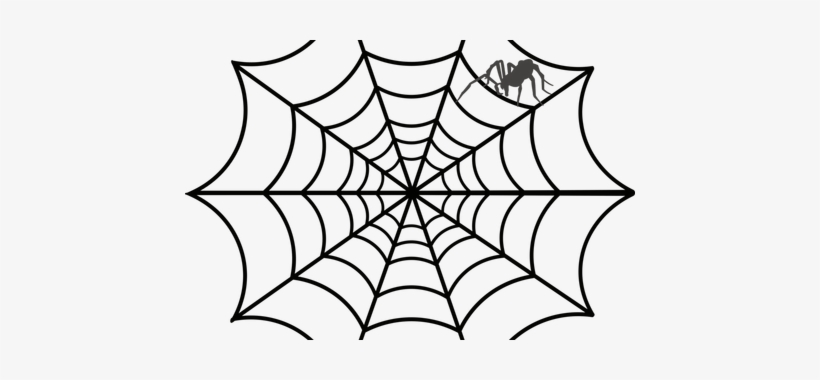 820x380 Collection Of Free Spiderweb Drawing Tribal Download - Spider Line Drawing