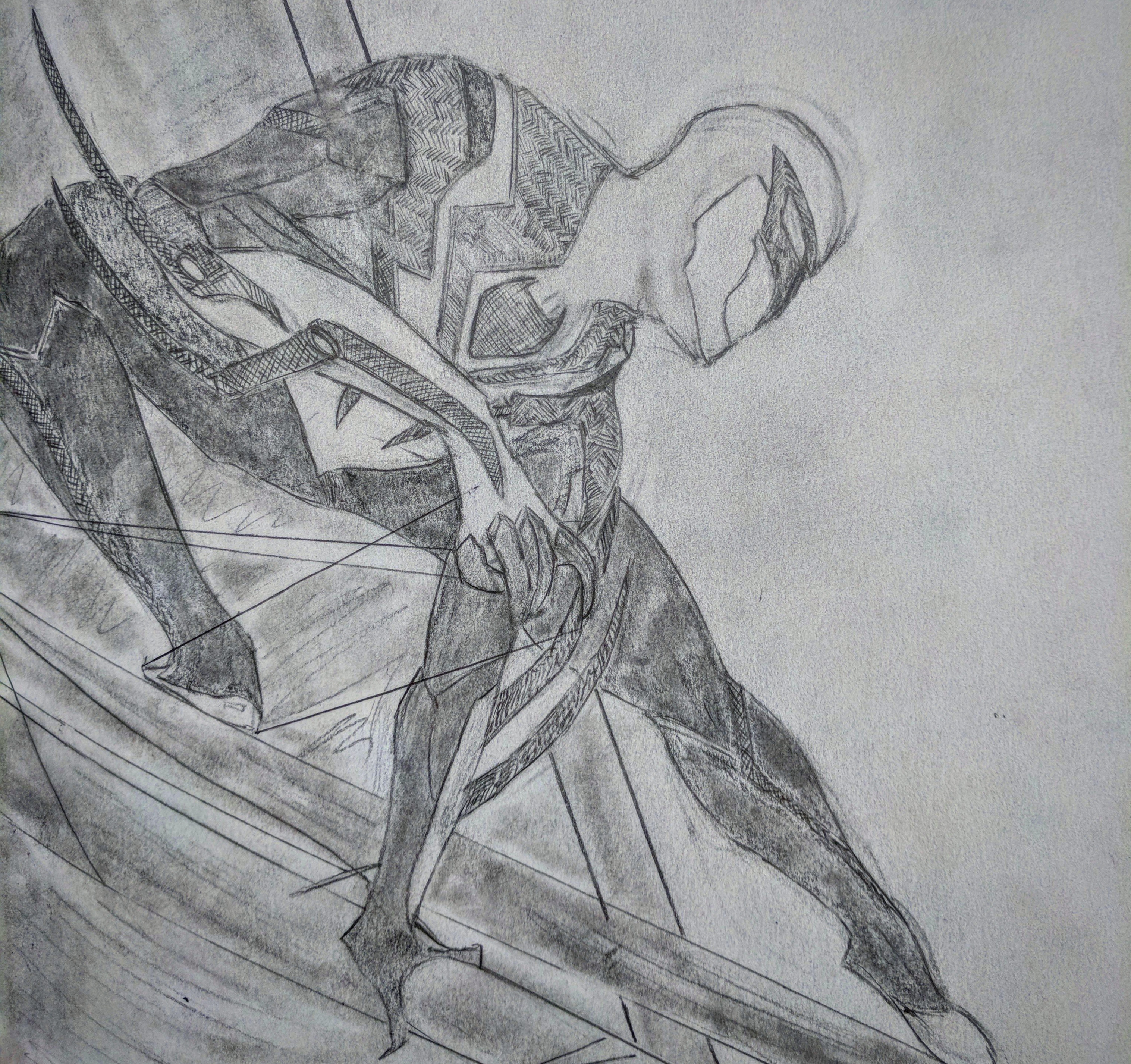 3033x2853 Spider Man - Spider Man 2099 Drawing