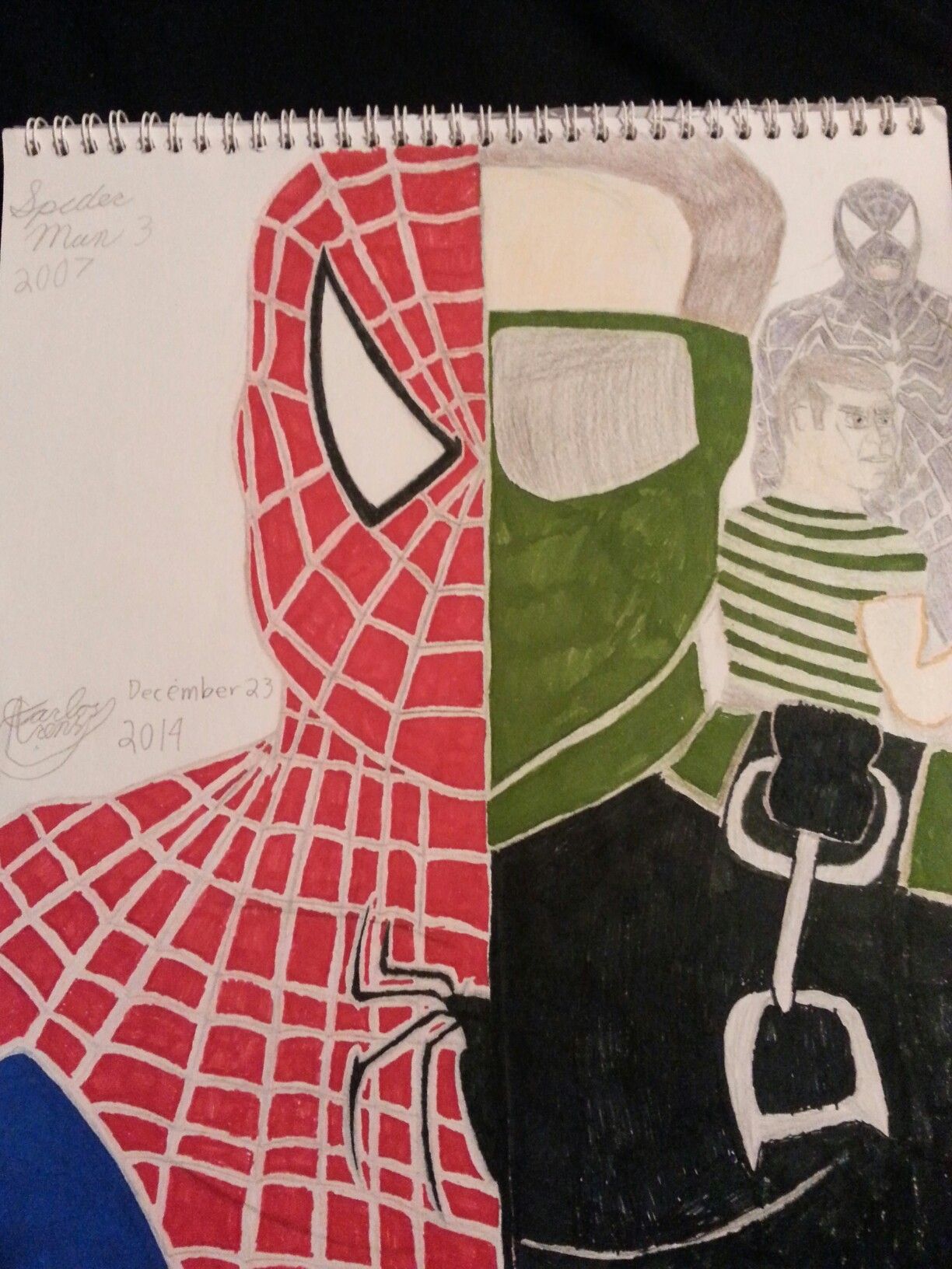 1224x1632 Spider Man Drawing - Spider Man 3 Drawing