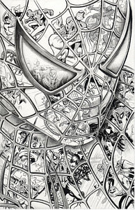 194x300 Spiderman Drawings Fine Art America - Spider Man For Drawing