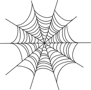 300x296 Spider Web Cartoon Clipart - Spider Web Cartoon Drawing