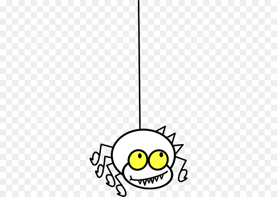 900x640 Cartoon, Drawing, Yellow, Transparent Png Image Clipart Free - Spider Web Cartoon Drawing